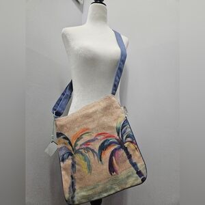 Colorful Beach PalmTree Crossbody Bag